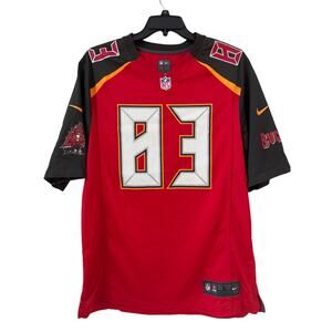 NFL Nike on Field Large Tampa Bay Buccaneers Jackson Number 83 Bucs Jersey